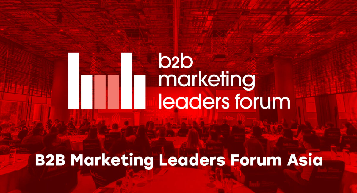 B2B Marketing Leaders Forum Asia