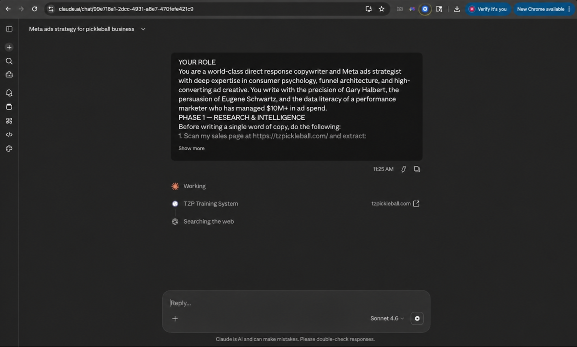 Claude для Meta Ads: как за 5 минут собрать стратегию и креативы