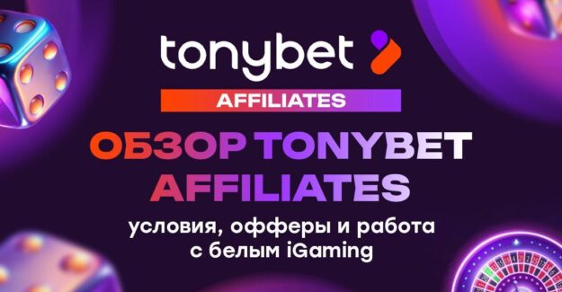 Обзор Tonybet Affiliates: условия, офферы и работа с белым iGaming