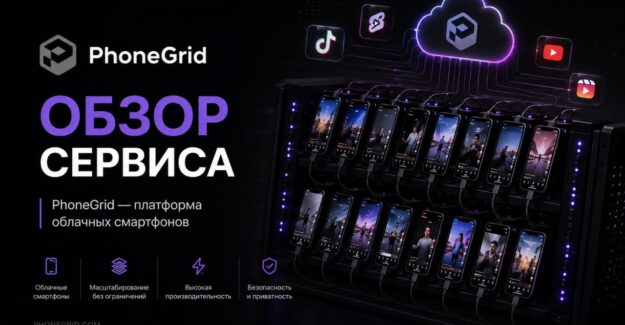 PhoneGrid – обзор платформы облачных Android-телефонов