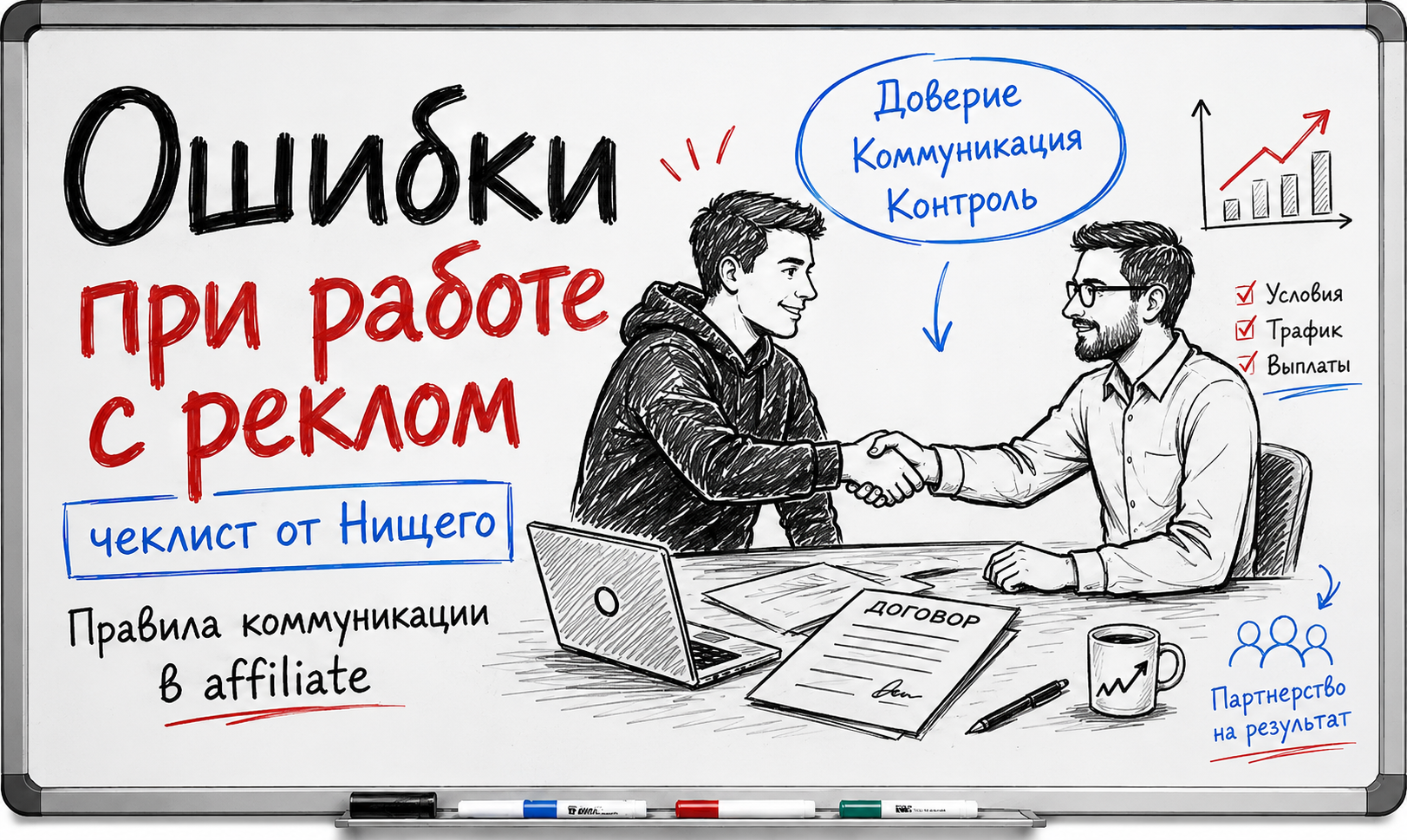Правильная коммуникация с новым рекламодателем: чеклист от Нищего