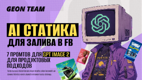 Как делать AI-статику для Meta Ads: 7 промтов для GPT Image 2