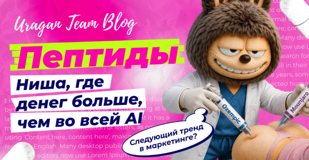 Пептиты: новая хайп ниша фармы и нутры, в которой уже больше денег, чем в AI