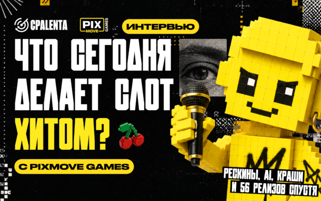 «Игрокам не нужны эксперименты?» Pixmove Games о рескинах, RTP и инстант-играх