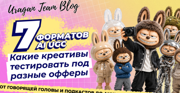 6 форматов AI UGC: какие креативы тестировать и для каких офферов