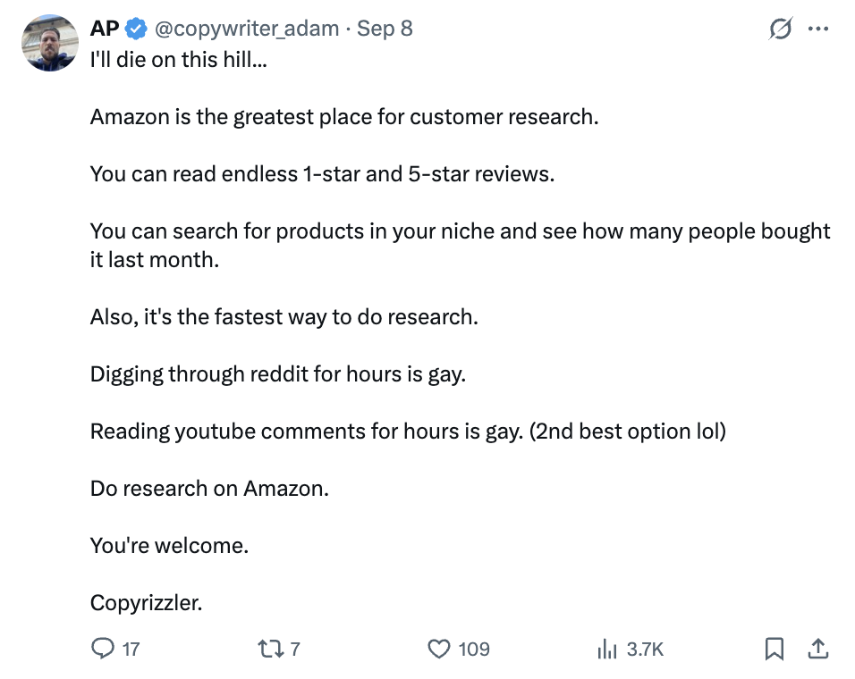 Как найти 9 новых подходов для нутра воронок через Amazon